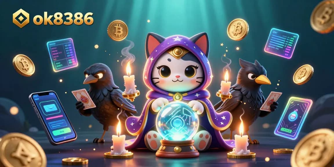 Engage in exciting gameplay at ok8386 with enchanting casino-themed 3D illustration.