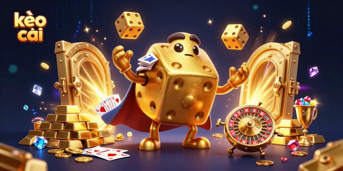 Experience winning strategies with kèo nhà cái in a rich 3D casino scene filled with excitement.