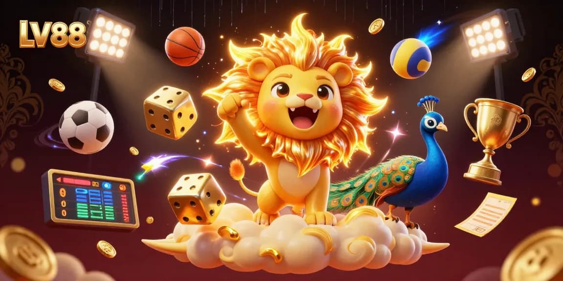 Play exciting games at LV88 and win big with rich features and thrilling design.