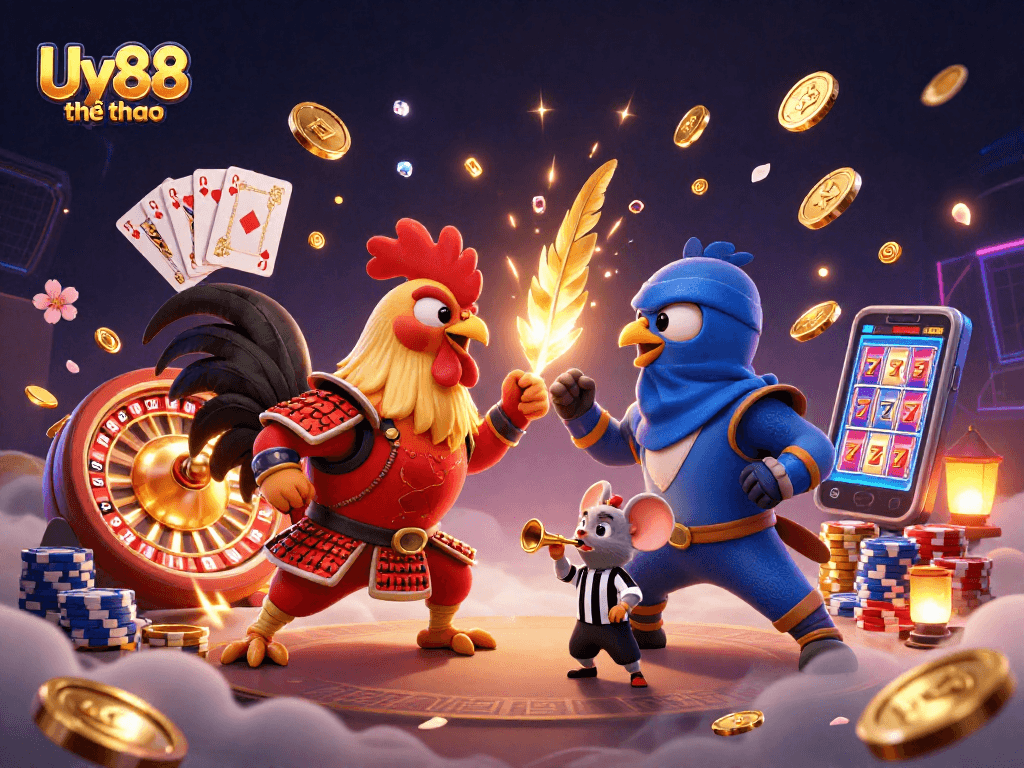 Engage in exciting plays with Uy88 thể thao at colorful sports and gaming arenas.