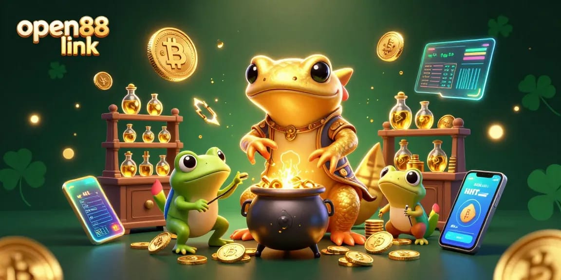 Experience thrilling gameplay at open88 link with exciting gold coin transmutation action
