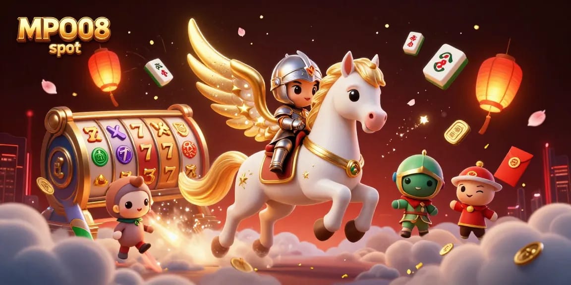 Play the MPO08 slot to win big with vibrant and immersive 3D casino elements!