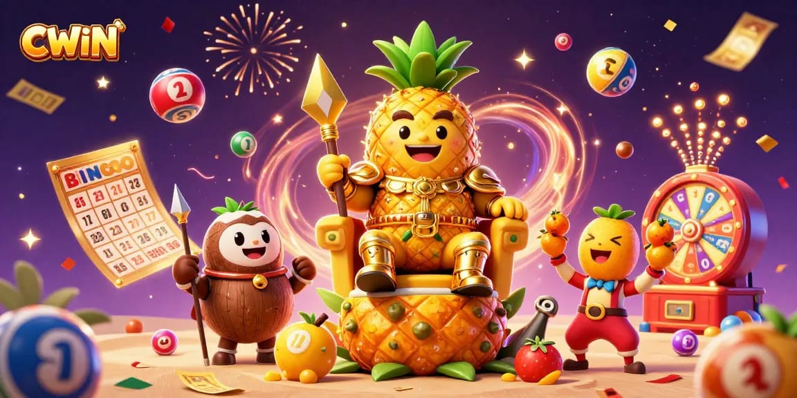 CWIN engages players with exciting lottery balls and vibrant prizes at this lively beach casino.