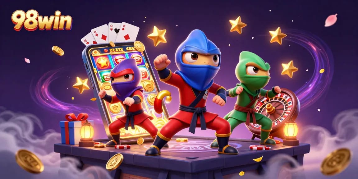 Engage in thrilling slot action at 98win with colorful games and dynamic chameleon champions.