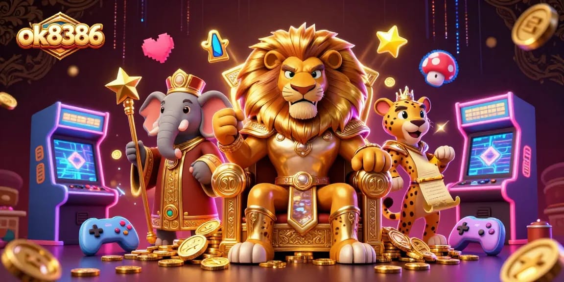 Experience thrilling moments with ok8386, where the king of the casino reigns with gold and excitement.