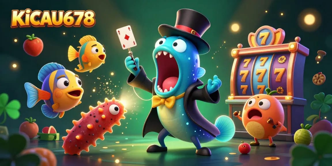 KICAU678 offers vibrant slot gaming excitement with a magical underwater show featuring unique sea creatures.