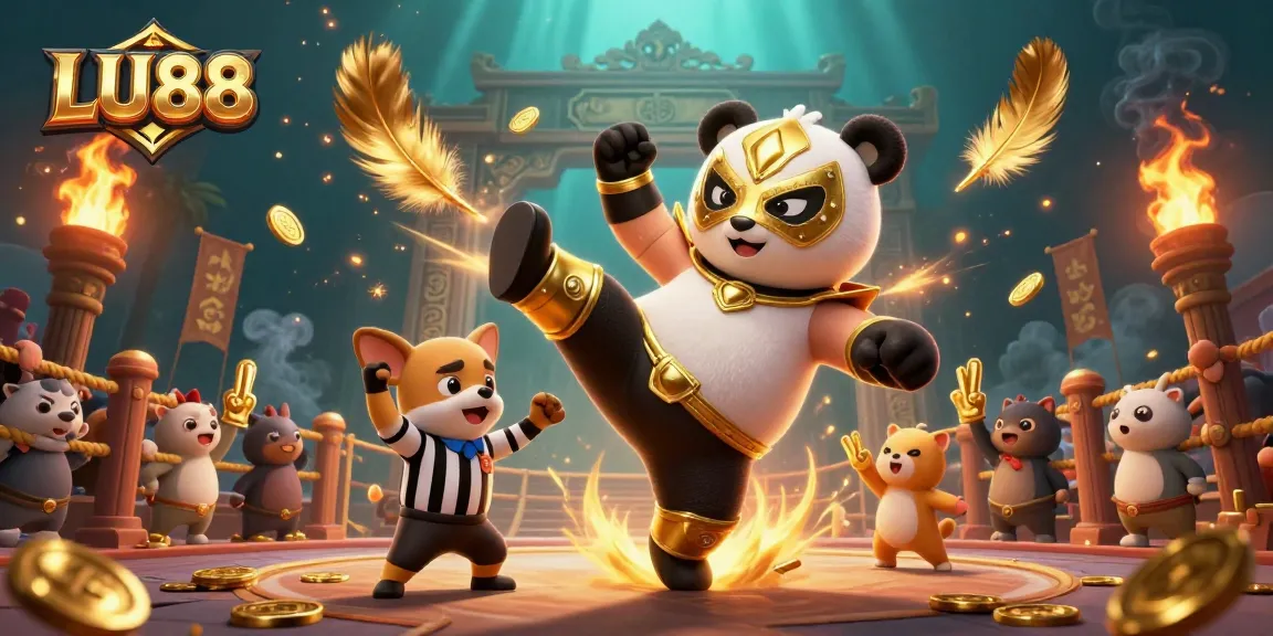 Experience top-tier thrills at LU88 with exciting games and dynamic visuals in a vibrant casino scene.