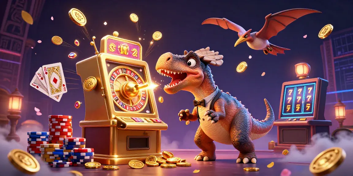 Enjoy thrilling 79sodo casino action with a pachycephalosaurus winning jackpots and flying coins!
