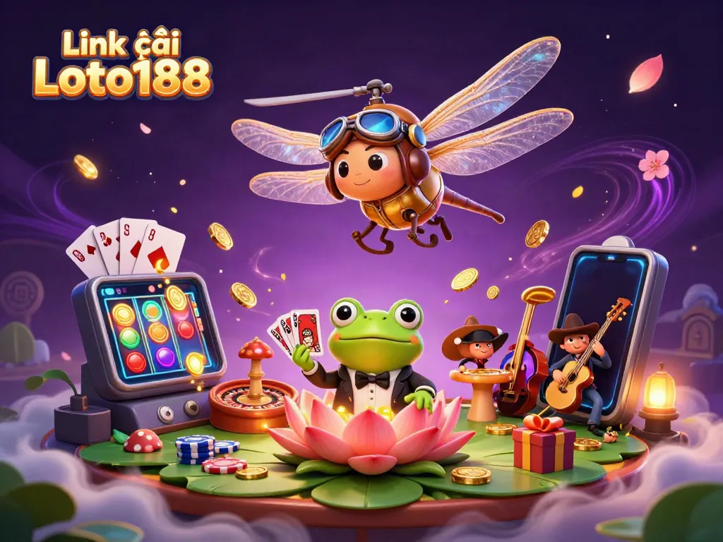 Engage with Link vào Loto188 and experience a vibrant 3D casino world where games and fun come alive.